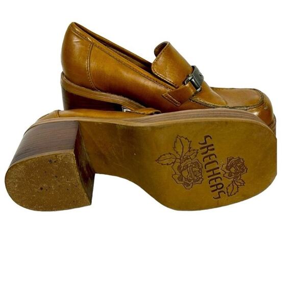 Vintage Skechers Boots Somethin’ Else Chunky Platform Y2K Slip In Size 7.5 - Picture 5 of 13